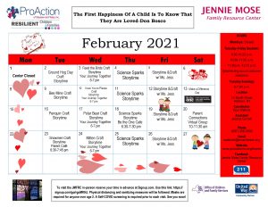 Addison JMFRC February Calendar 2021 300x232 - Addison JMFRC February Calendar 2021
