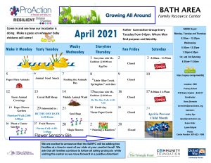 Bath April Calendar 2021 300x232 - Bath April Calendar 2021