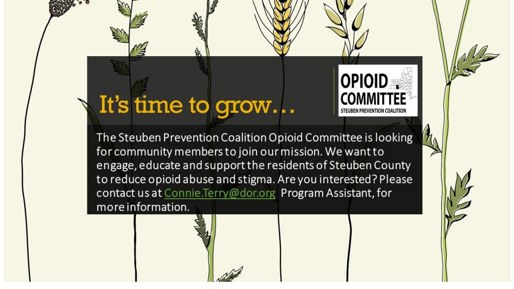 Committee Invitation 1024x576 - Steuben Prevention Coalition Opioid Committee Seeks Members