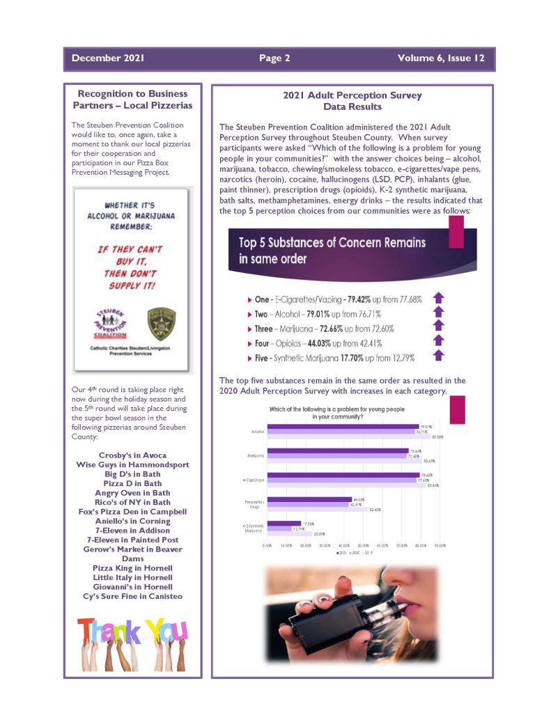 December 2021 Newsletter Page 2 791x1024 - Steuben Prevention Coalition - Ounce of Prevention (December)