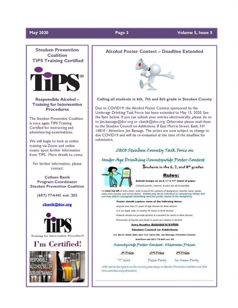 May 2020 Newsletter Page 3 791x1024 - Steuben Prevention Coalition - Ounce of Prevention