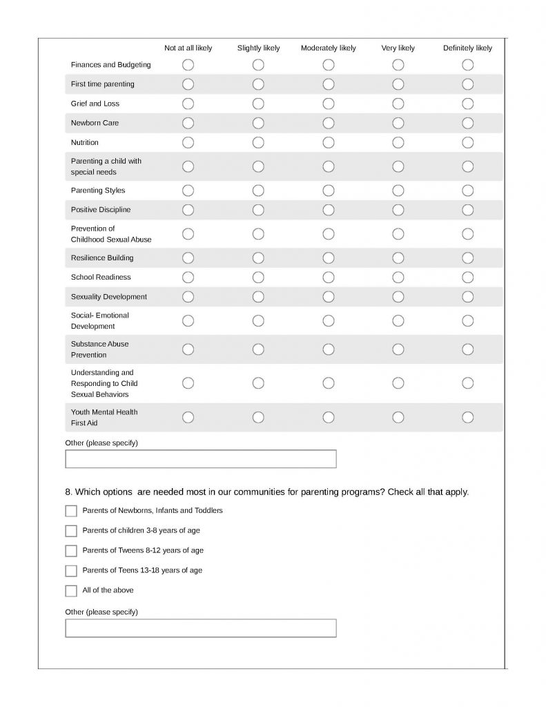Parent Education Communty Survey Page 4 791x1024 - ProAction Parenting Education Community Survey