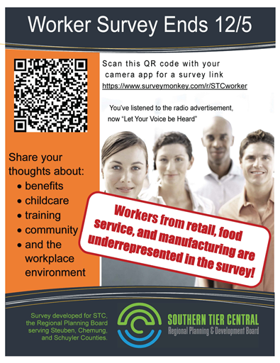 SurveyPoster2 1 - Last Chance to Participate in STC Worker Survey